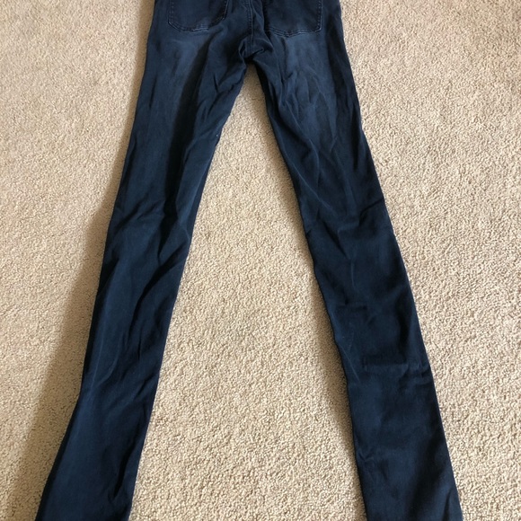 Cheap Monday second-skin high rise jeans W25/L32. Never worn! Navy blue - Picture 3 of 6